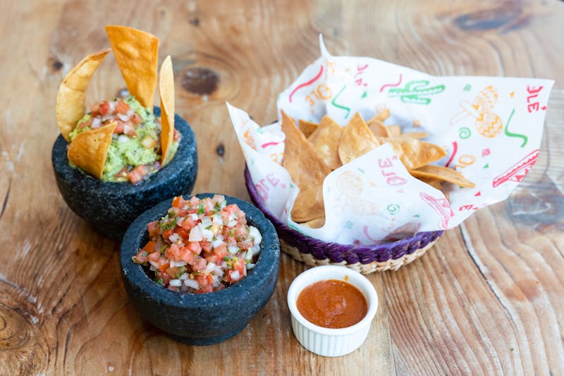 Mexican street corn elote with cotija cheese and chili